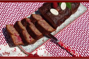 Cake Framboise et Chocolat Blanc