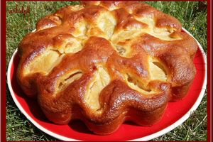 Gâteau moelleux aux Pêches