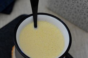 Crème Anglaise au Lait d'Amande