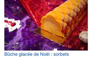 J'ai gagné le 3 ème prix du Défi Noël de Cuisine Vg avec ma bûche sans gluten et sans lactose :très contente