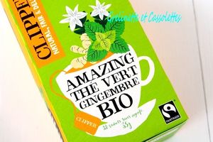 Amazing Thé Vert au Gingembre Clipper