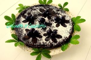 Gâteau au chocolat, à la Courge, sans lactose, sans gluten