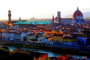 Firenze 7, Sunset sur l'Arno, Romantique à souhait, Piazzale Michelangelo