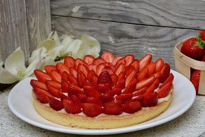Tarte aux fraises