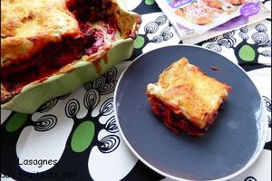 Lasagnes aux fruits de mer et aux bettes