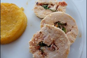 Ballotine de poulet à l'italienne