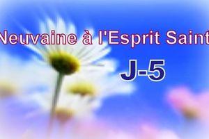Neuvaine à l'Esprit Saint - Jour 5