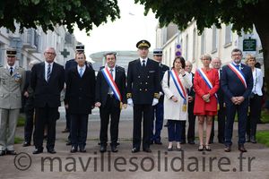 La Roche-sur-Yon. Cérémonie du 8 mai.