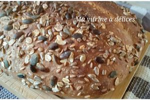 Pain aux 3 farines et aux multi-graines bio