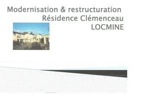 Modernisation et restructuration
