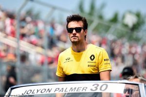 Jolyon Palmer se sait sous pression