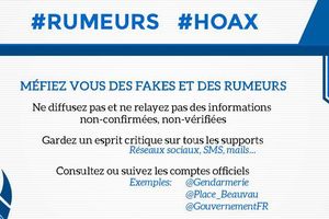 Ne Diffusez Pas De Fake Ou Des rumeurs