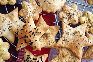 Crackers apéritifs et festifs pour 1.2.3. Veggie !