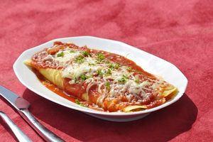 Enchiladas aux petits légumes et chèvre