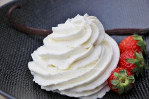 Chantilly à la Vanille "fait maison"