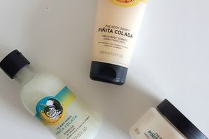 La gamme pinita colada de chez The body shop, un avis mitigé