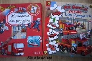 Nouveaux livres sur les Pompiers (et applications)