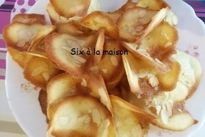 Petits goûters maison - Tuiles aux amandes