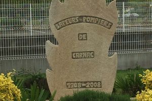 Visite de la caserne des pompiers de Carnac