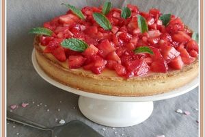 Tarte aux fraises