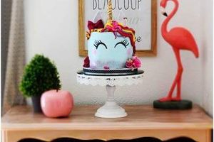 Gâteau d 'anniversaire Licorne