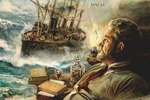 Jules Verne et L'astrolabe d'Uranie