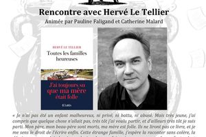 Bouillon de lecture avec Hervé le Tellier