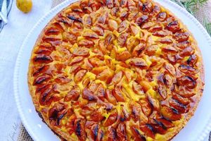 Tarte aux mirabelles
