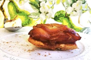 Tatin de poires à la cannelle