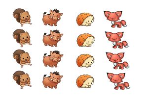 Gommettes de l'automne (2 planches)