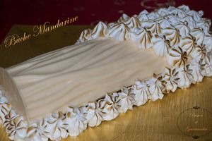 Bûche Mandarine