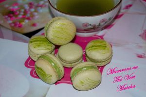 Macarons au Thé Vert Matcha