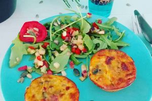 Quiche à la ratatouille