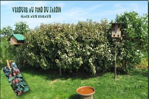 Les décos au jardin...