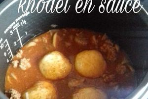 Knödel en sauce