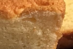 Follement moelleux terriblement vanillé - du désir au plaisir d'y goûter