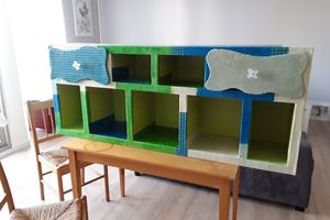 Meuble en carton fini!
