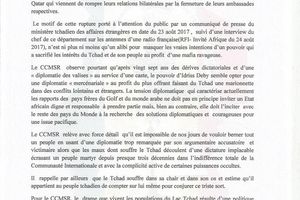 COMMUNIQUE DE PRESSE N°0010/SG/SCPP/CCMSR/017