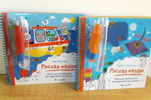 Pinceau magique - une collection de livres pour peindre avec de l'eau