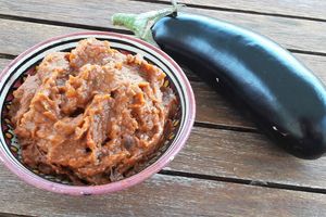 Salade d'aubergines marocaine au thermomix