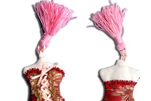 Porte clé corset