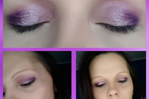 Make up mauve et rose