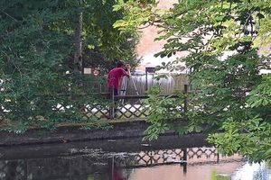 Le SMBVA prend des mesures avec le niveau d'eau le plus bas, revenir en février serait plus indiqué mais du coup ce serait plus difficile de faire passer le projet de comblement partiel
