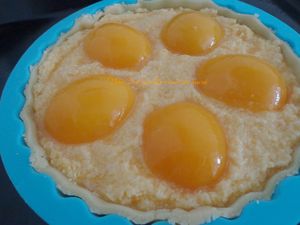 Tarte à la noix de coco &amp; pêches