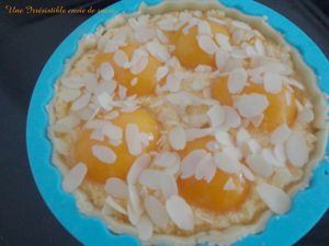 Tarte à la noix de coco &amp; pêches