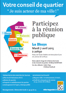 Dhuys, conseil de quartier mardi 7 avril