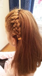 natte serre-tête coiffure rapide pour petites filles et femmes