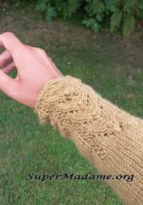 modèle de tricot gratuit pull femme glamour