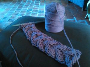 Tricoter un tapis en trapilho