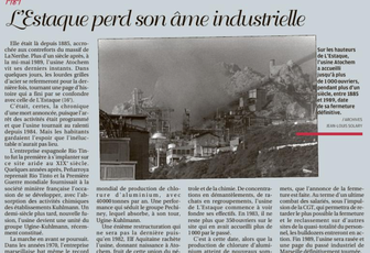 1989 l'Estaque perd son âme industrielle